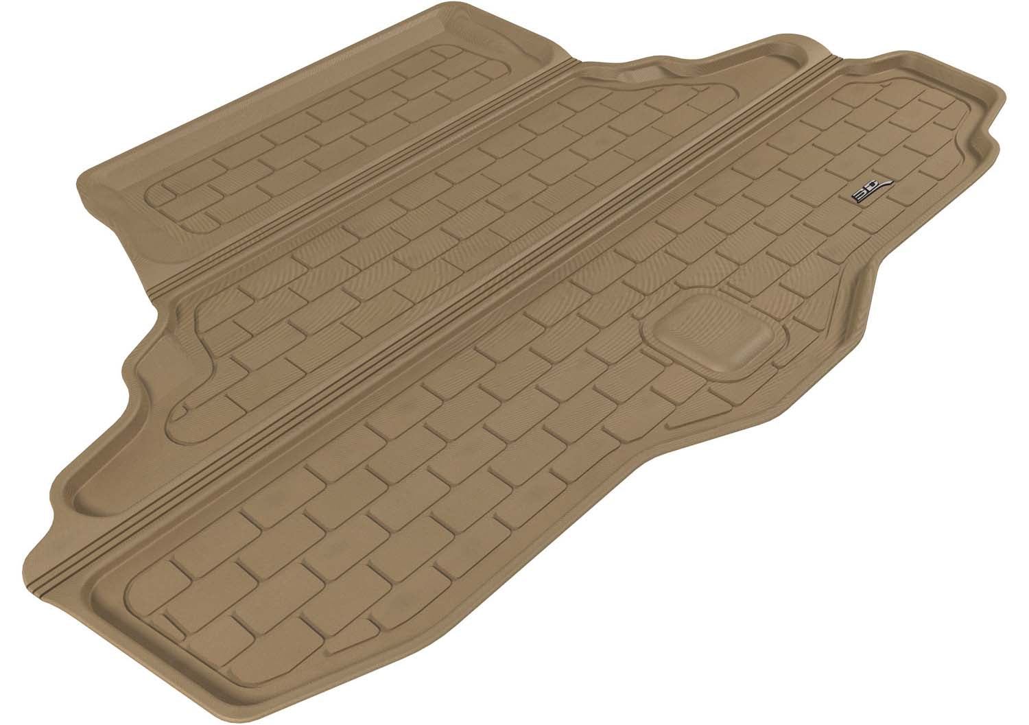 3D MAXpider | 2006 2010 INFINITI M35 KAGU CARGO LINER - TAN - Carbon Fiber Embossed Pattern