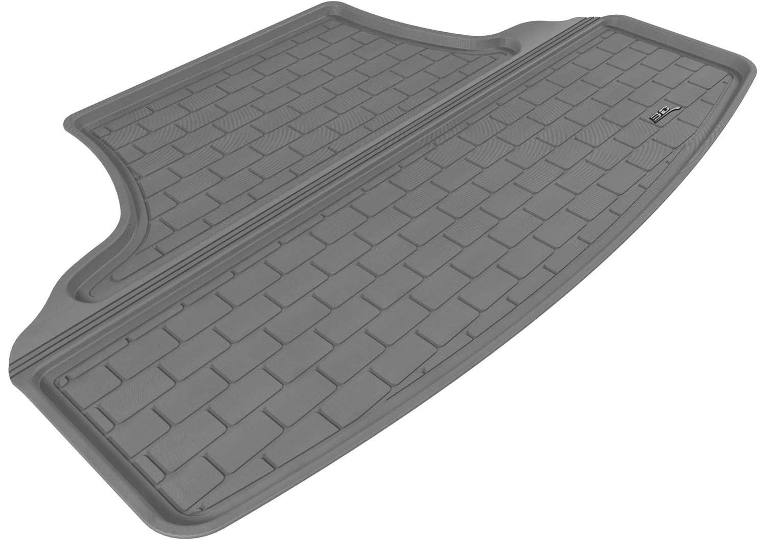 3D MAXpider | 2011 2019 INFINITI Q70/M37 KAGU CARGO LINER - GRAY - Carbon Fiber Embossed Pattern