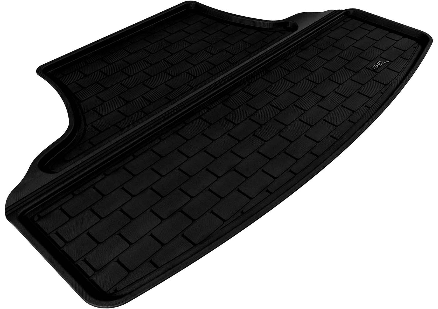 3D MAXpider | 2011 2019 INFINITI Q70/M37 KAGU CARGO LINER - BLACK - Carbon Fiber Embossed Pattern