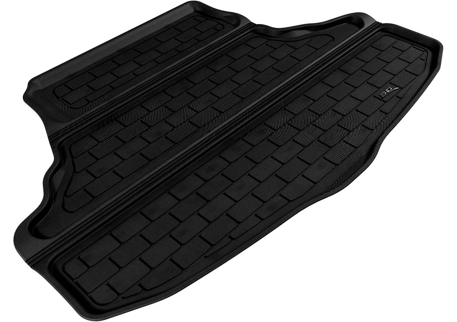 3D MAXpider | 2007 2013 INFINITI G35/37 SEDAN KAGU CARGO LINER - BLACK - Carbon Fiber Embossed Pattern