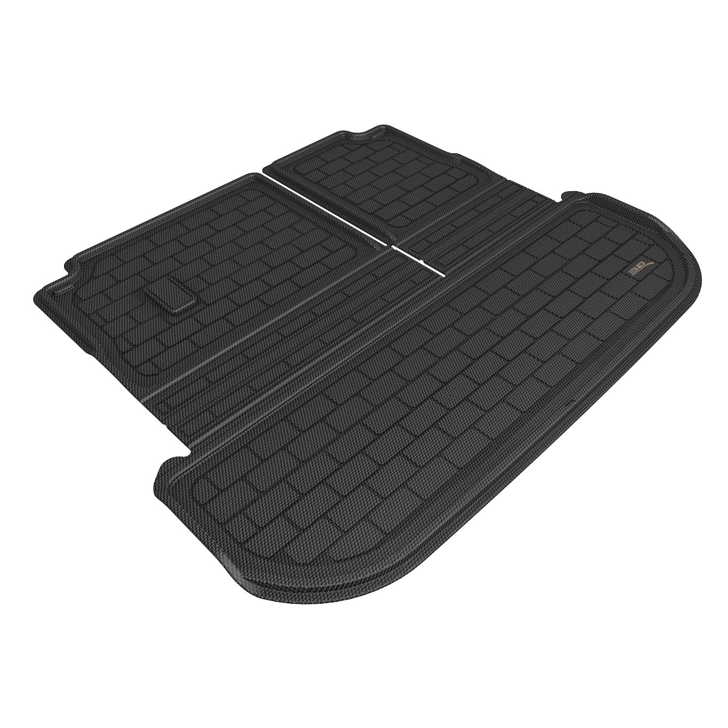 3D MAXpider | 2022 2023 INFINITI QX60 KAGU CARGO LINER - BLACK - Carbon Fiber Prints