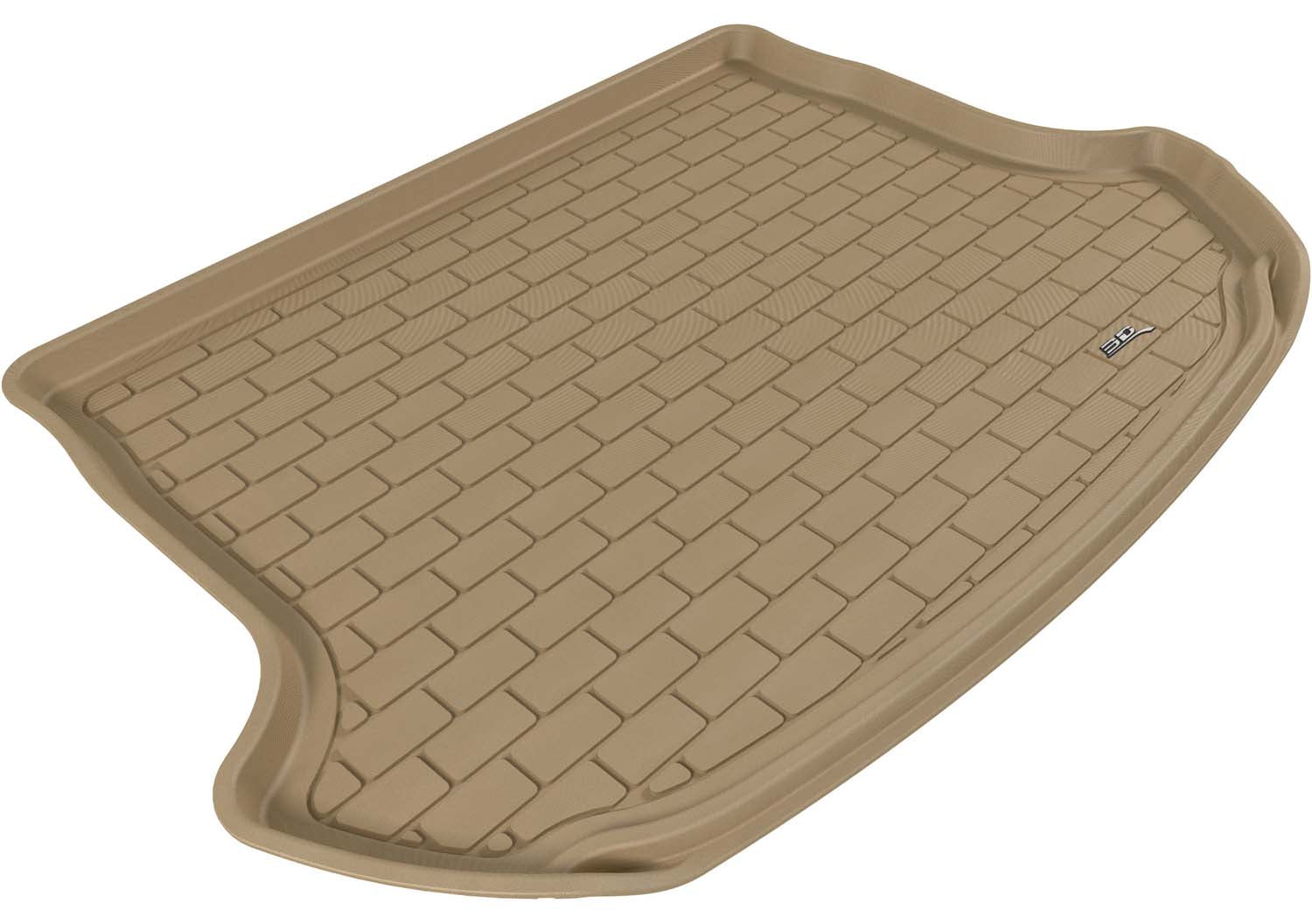 3D MAXpider | 2009 2014 NISSAN MURANO KAGU CARGO LINER - TAN - Carbon Fiber Embossed Pattern