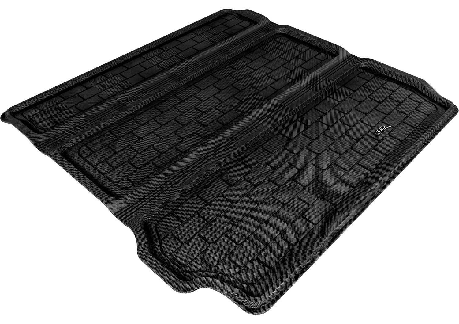 3D MAXpider | 2005 2012 NISSAN PATHFINDER KAGU CARGO LINER - BLACK - Carbon Fiber Embossed Pattern