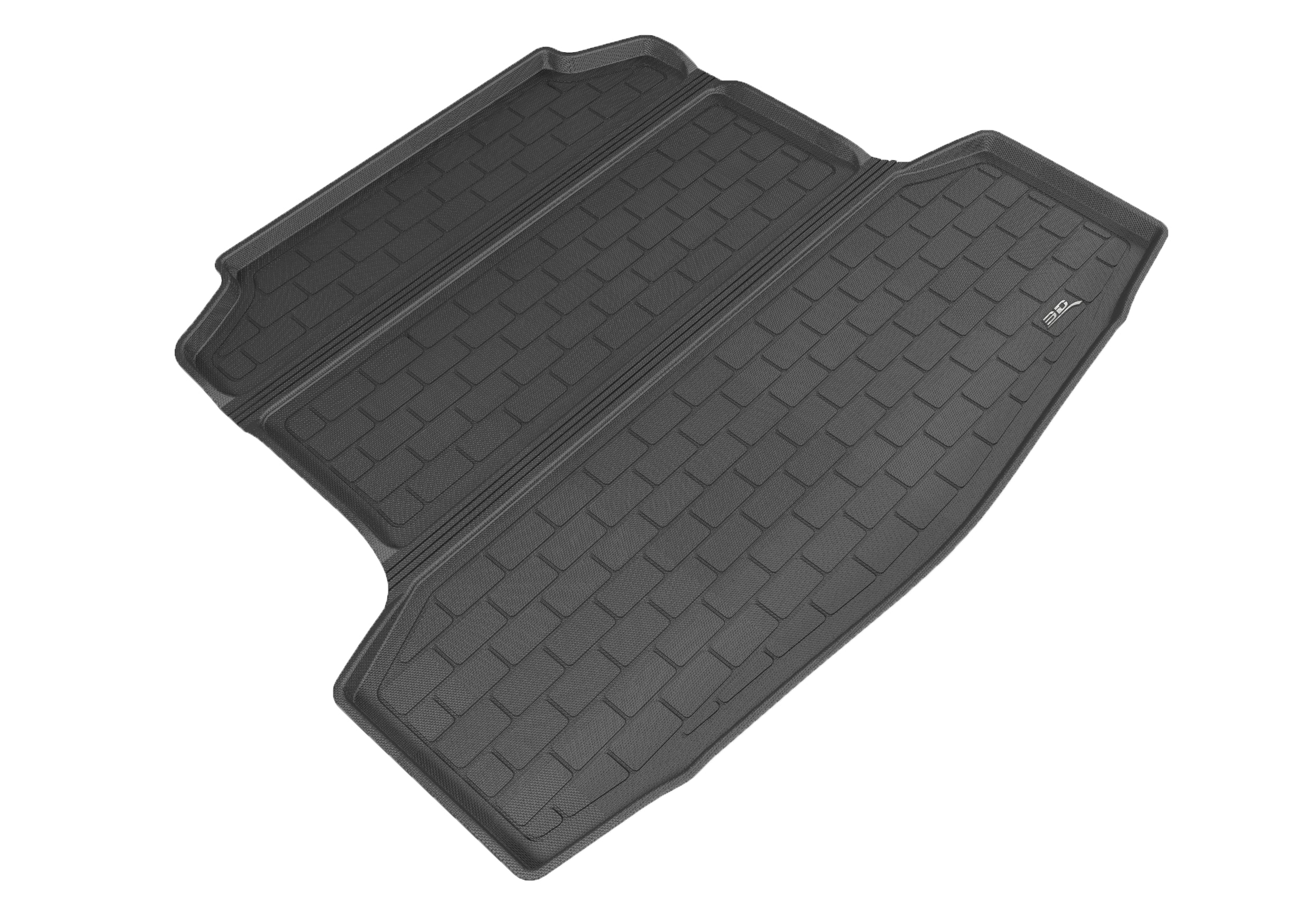 3D MAXpider | 2013 2018 NISSAN ALTIMA SEDAN KAGU CARGO LINER - BLACK - Carbon Fiber Embossed Pattern