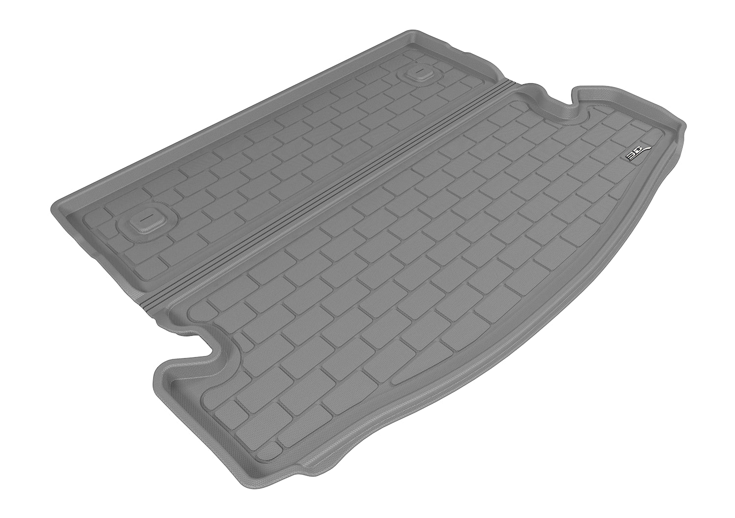 3D MAXpider | 2014 2020 NISSAN ROGUE KAGU CARGO LINER - GRAY - Carbon Fiber Embossed Pattern