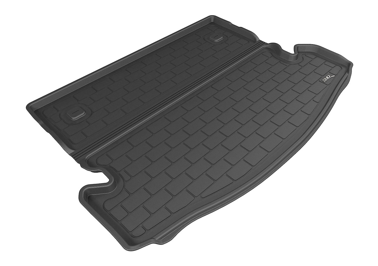 3D MAXpider | 2014 2020 NISSAN ROGUE KAGU CARGO LINER - BLACK - Carbon Fiber Embossed Pattern