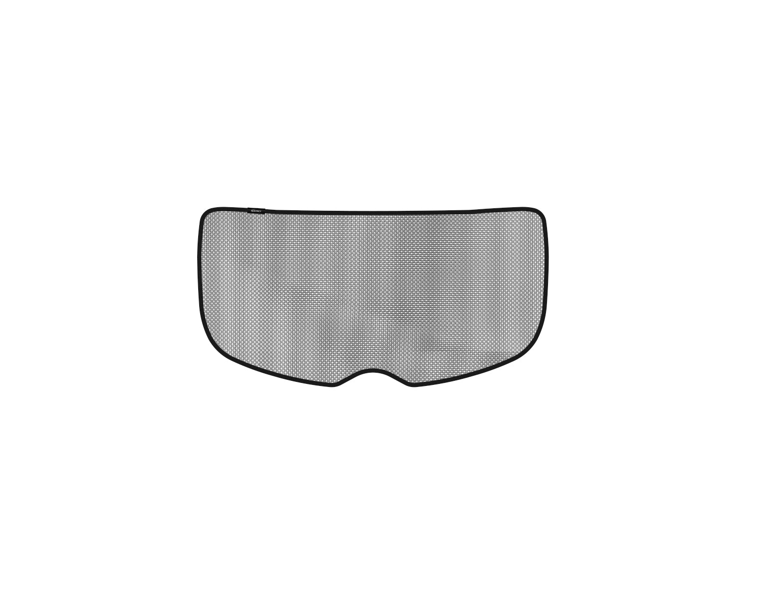 3D MAXpider | 2014 2015 INFINITI QX50 POLYESTER REAR WINDOW - BLACK - Polyester Mesh