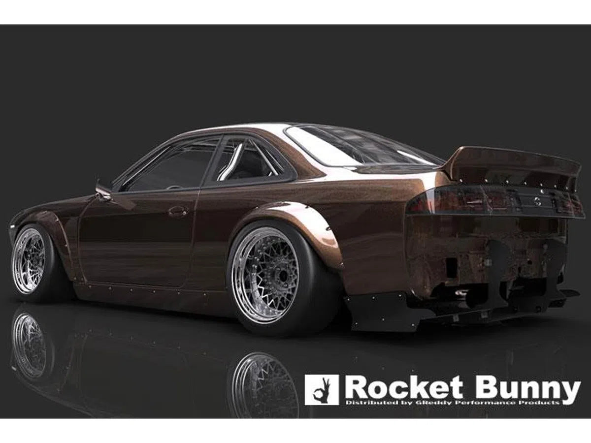 GReddy Nissan S14 V2 Rocket Bunny Rear Diffuser