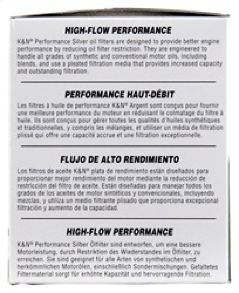 K&N Oil Filter for Mazda / Ford / Nissan / Dodge / Mitsubishi / Infiniti / Honda / Acura