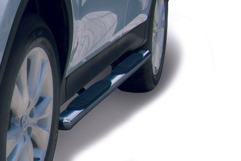 Go Rhino 2008-2013 Nissan Rogue 4in OE Xtreme SideSteps - Stainless Steel - 71in