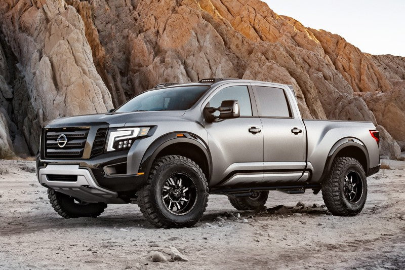 RBP RX-7 Step Bars Nissan Titan XD 6.7Ft Bed / 05-15 Titan Crew Cab 7.3Ft Bed