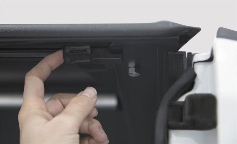 Access Literider 2004-2015 Nissan Titan Crew Cab 5ft 7in Bed (Clamps On w/ or w/o Utili-Track) Roll-Up Cover