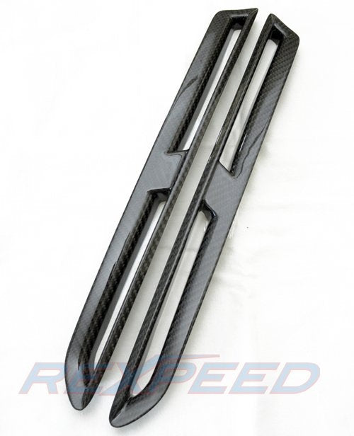Rexspeed GTR R35 Carbon Fender Vents - Gloss Finish