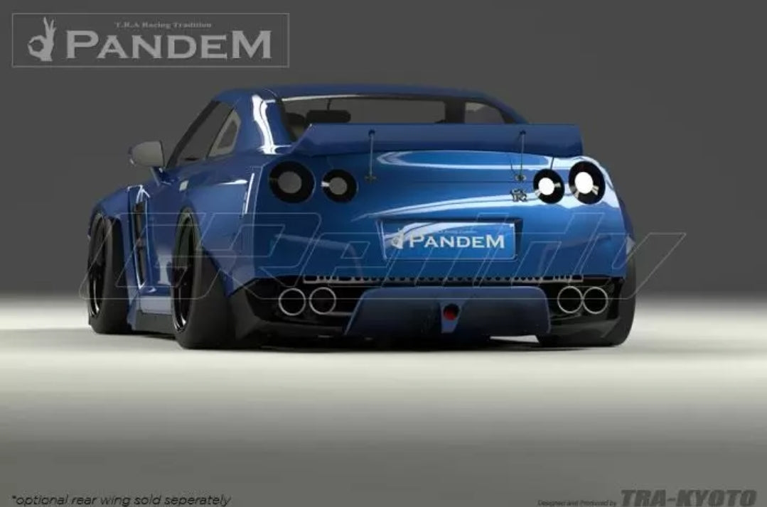 GReddy 09+ Nissan GT-R R35 Full Pandem Wide-Body Aero Kit w/o Wing
