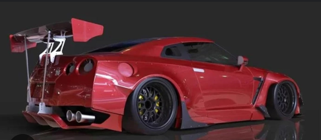 GReddy 09+ Nissan GT-R R35 Rocket Bunny GT-Wing (Element)