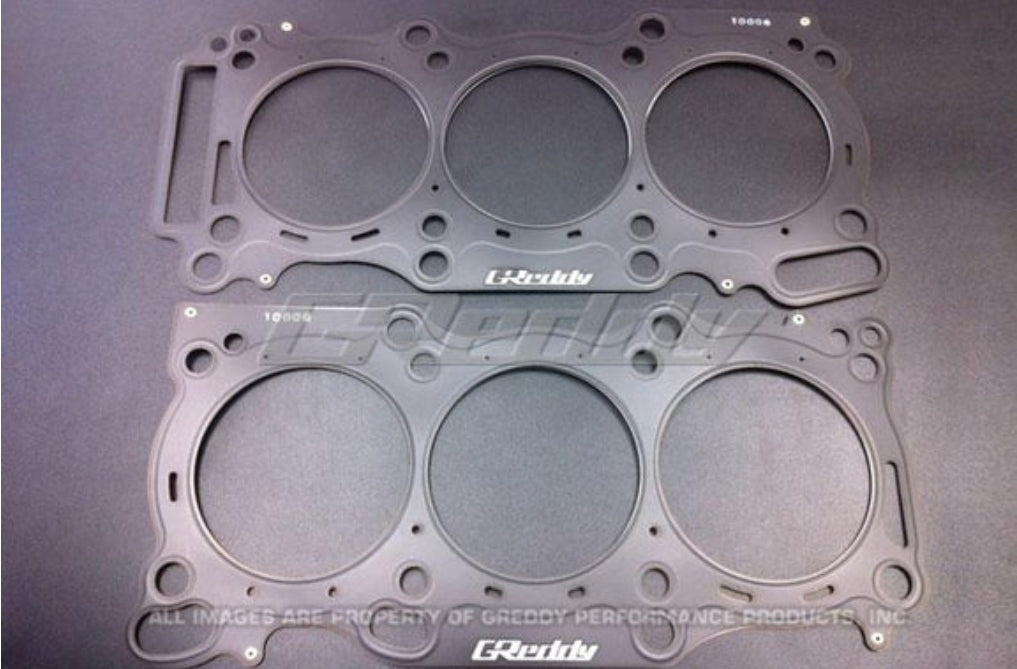GReddy 09+ Nissan GTR R35 VR38DETT 0.8mm Thick 100mm Bore Metal Head Gaskets (Set of 2)