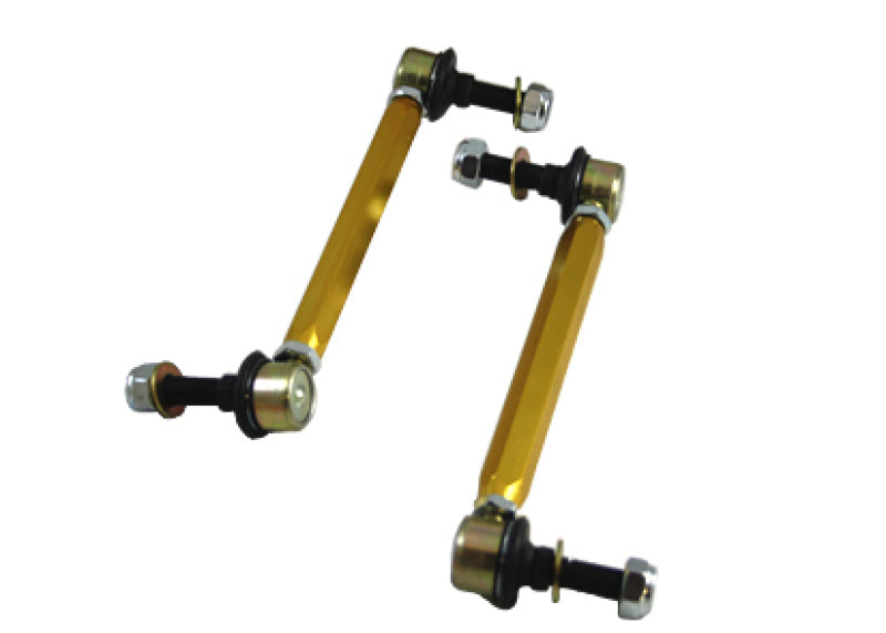 Whiteline 2015+ Nissan Frontier Rear Swaybar link kit-Adjustable Extra Heavy Duty Ball Link