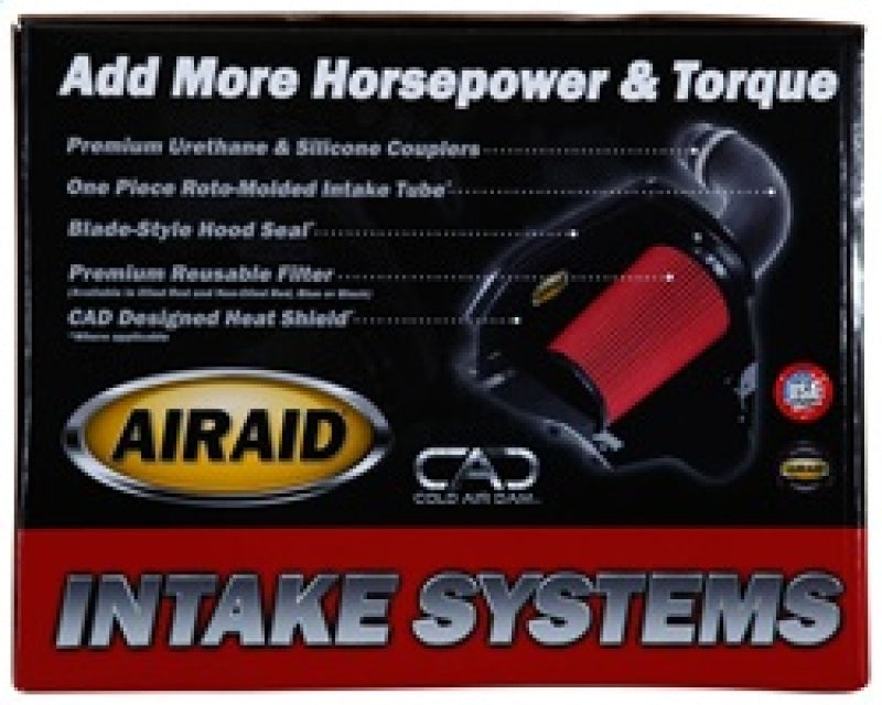 Airaid Nissan Frontier / Pathfinder / Xterra CAD Intake System w/o Tube (Oiled / Red Media)