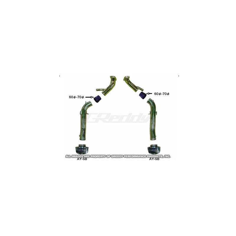 GReddy 09+ Nissan GTR Long Type Piping 60-70mm Suction Kit (STD)