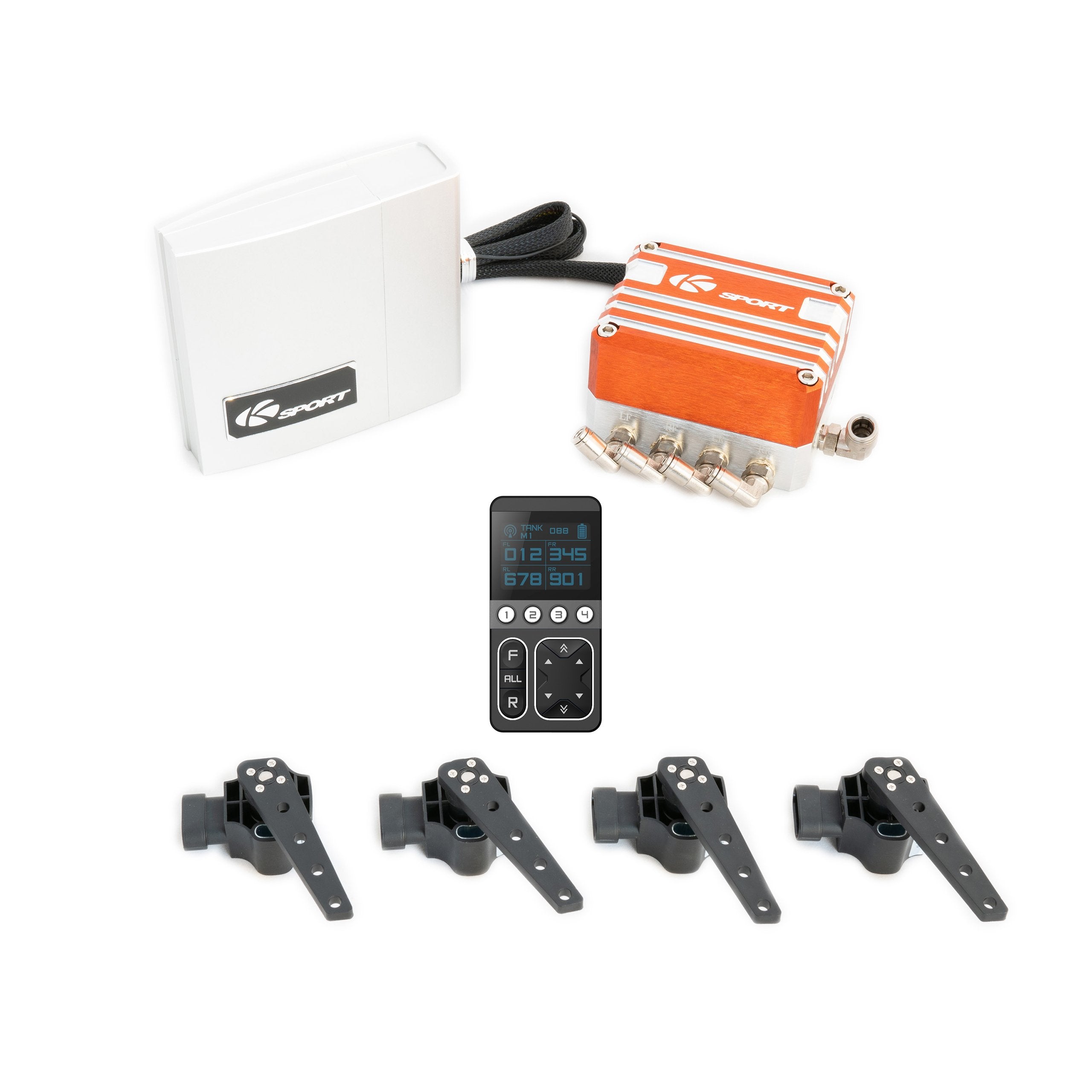 1989 - 1994 Nissan Skyline Ksport Airtech Executive Air Suspension Full System - CNS150-AEX