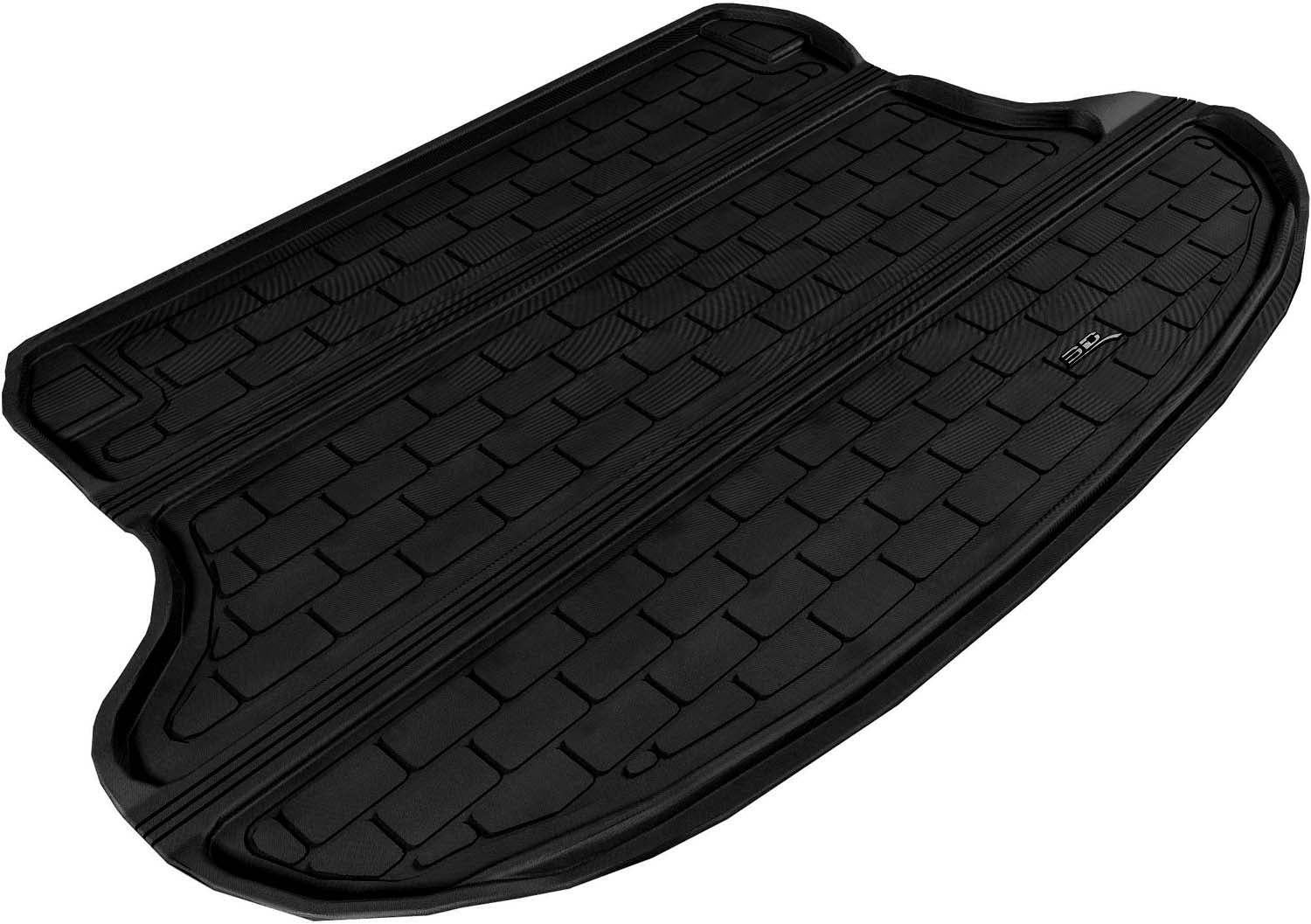 3D MAXpider |  2009 2017 INFINITI QX70/FX35/50/50S KAGU CARGO LINER  - BLACK - Carbon Fiber Embossed Pattern