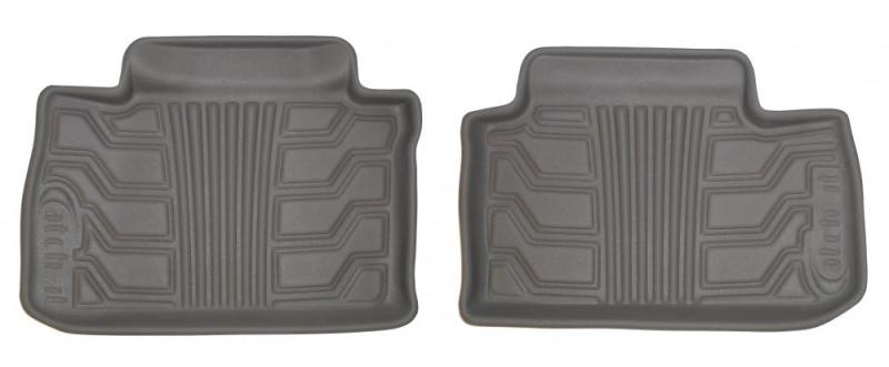 Lund 07-11 Nissan Versa (Sedan & Hatchback) Catch-It Floormats Rear Floor Liner - Grey (2 Pc.)