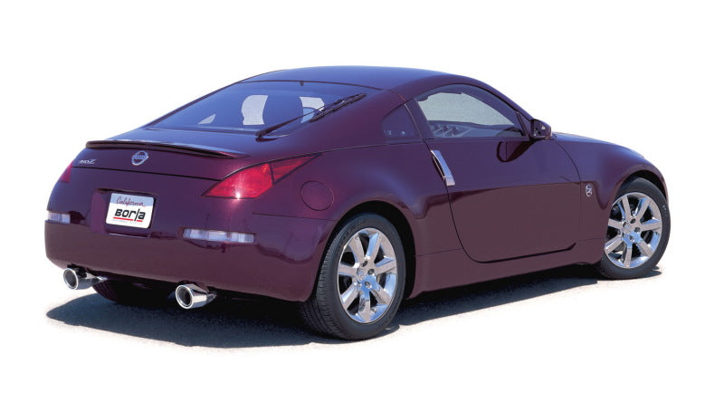 Borla 03-08 Nissan 350Z True Dual Cat-Back Exhaust 2BOXES