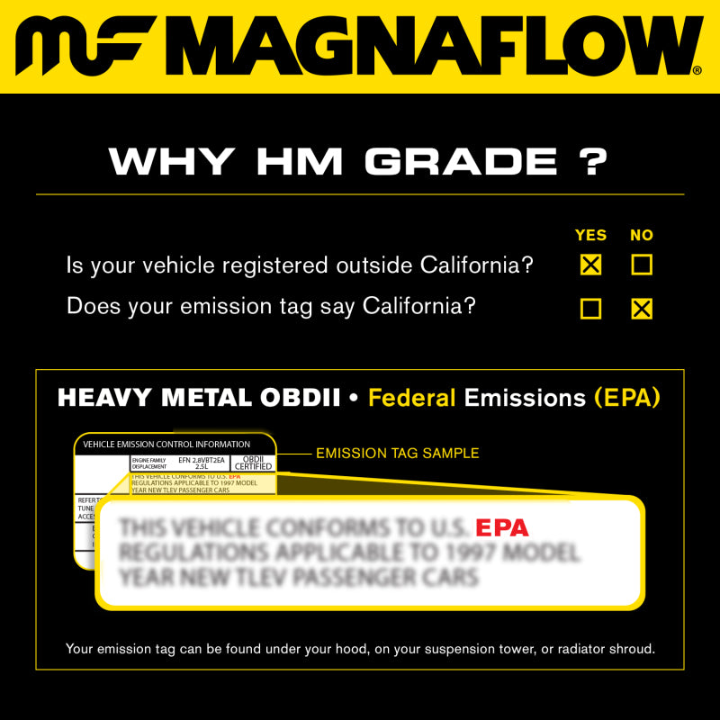 MagnaFlow Conv DF '03-'06 Nissan Sentra 1.8L