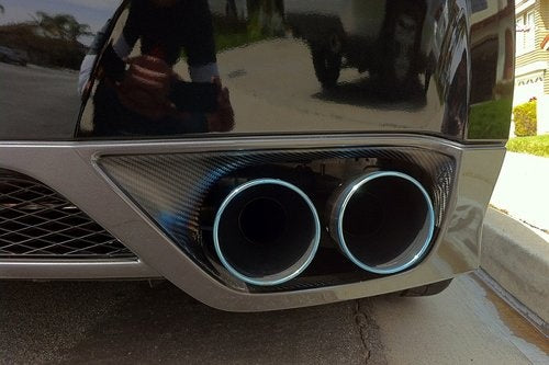 RexSpeed GTR R35 CARBON EXHAUST TRIM - Matte Finish