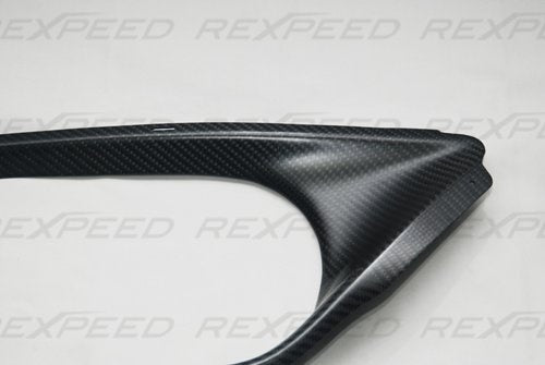 RexSpeed GTR R35 CARBON EXHAUST TRIM - Matte Finish