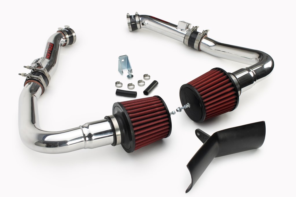 G37 Intake Plenum 2009-2013 INFINITI G37 DUAL ULTRA LONG TUBE AIR INTAKE KIT (GEN 3) [V3