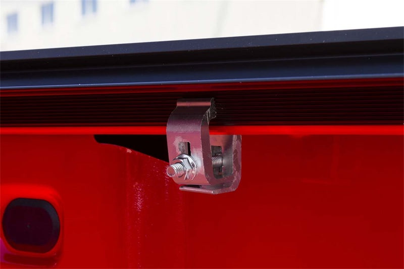 Access Original 2004-2015 Nissan Titan Crew Cab 5ft 7in Bed (Clamps On w/ or w/o Utili-Track) Roll-Up Cover